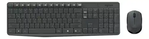 Combo Teclado Y Mouse Logitech Inalambrico Mk 235