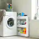 Estante Móvil 3 Niveles Blanco