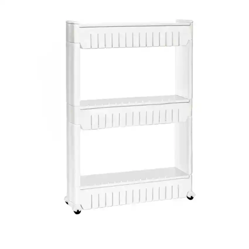 Estante Móvil 3 Niveles Blanco