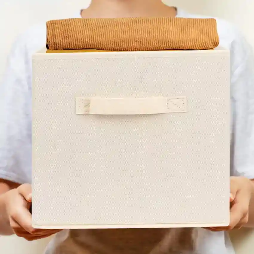 Canasto Organizador Multiusos Beige