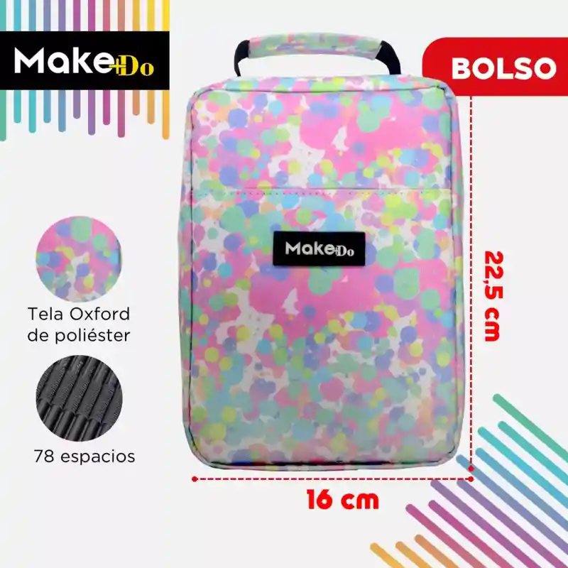 Colores Profesional Make+do Set 72 Unids +estuche