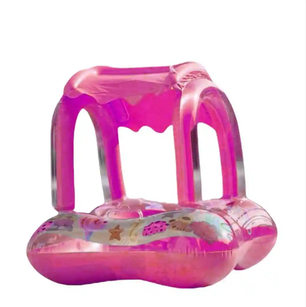 Flotador Inflable Con Techo Para Niños De 2 A 5 Años, Juguete