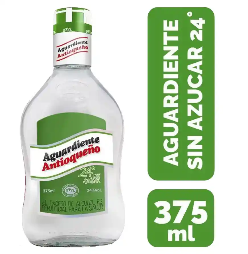 Aguardiente Antioqueño Verde Media