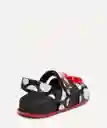 Sandalia Disney Minnie Pop Negro Talla 25