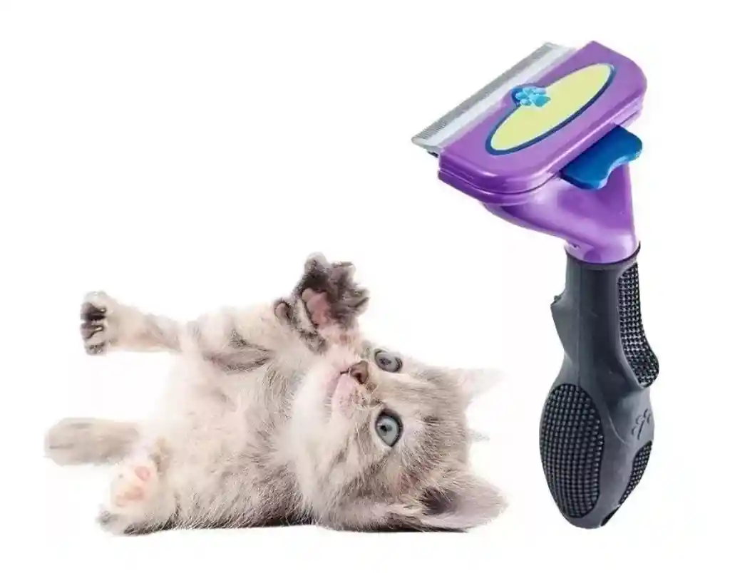 Cepillo Furminator Para Gato Talla S Pelo Corto