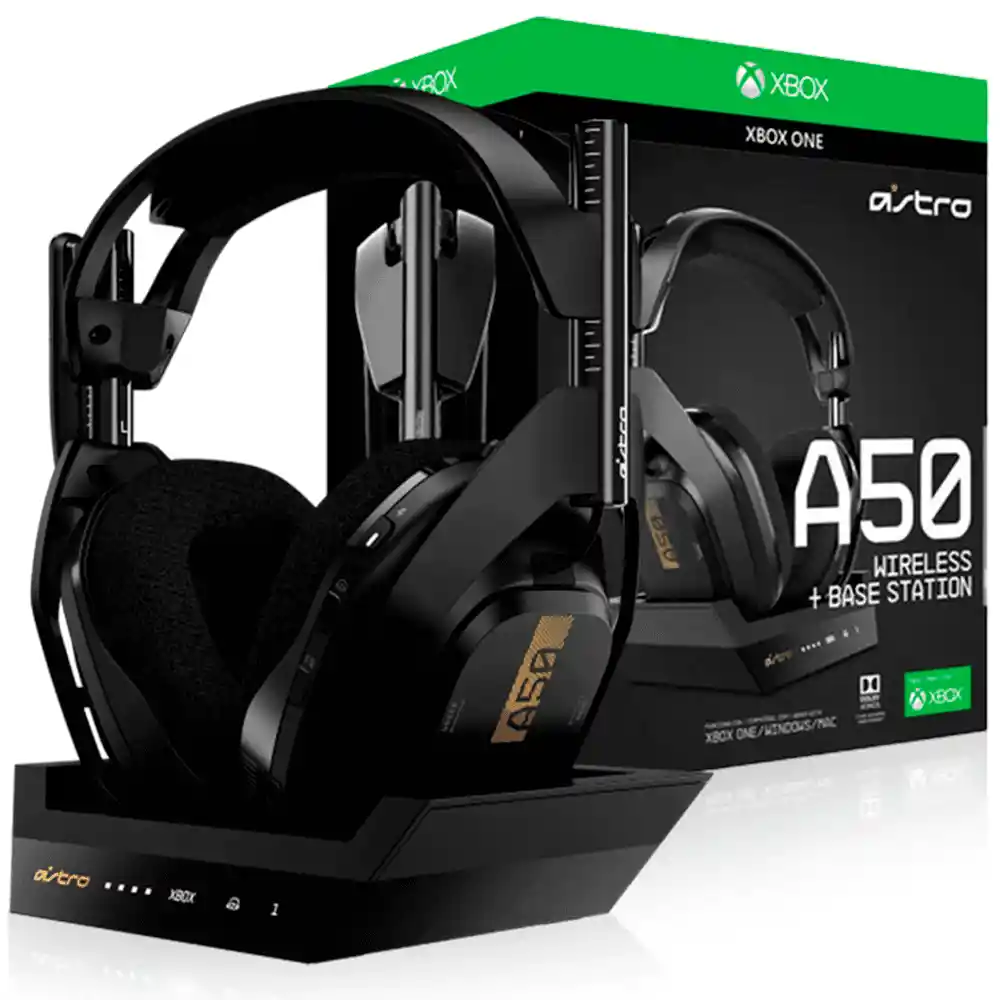 Diadema Gamer Inalámbrica Astro A50 Xbox One/pc/mac + Estación Base