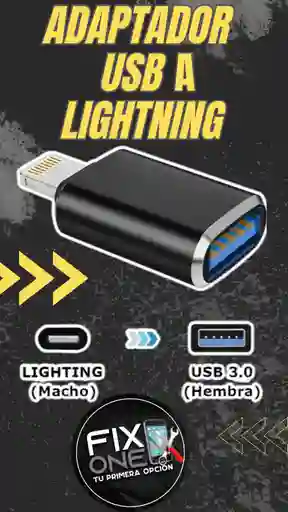 Adaptador Usb A Lightning