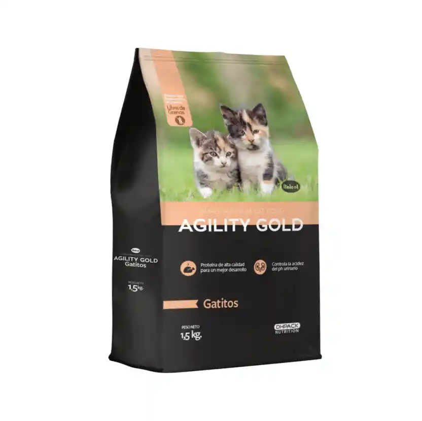 Agility Gold Gatitos X 1,5 Kg