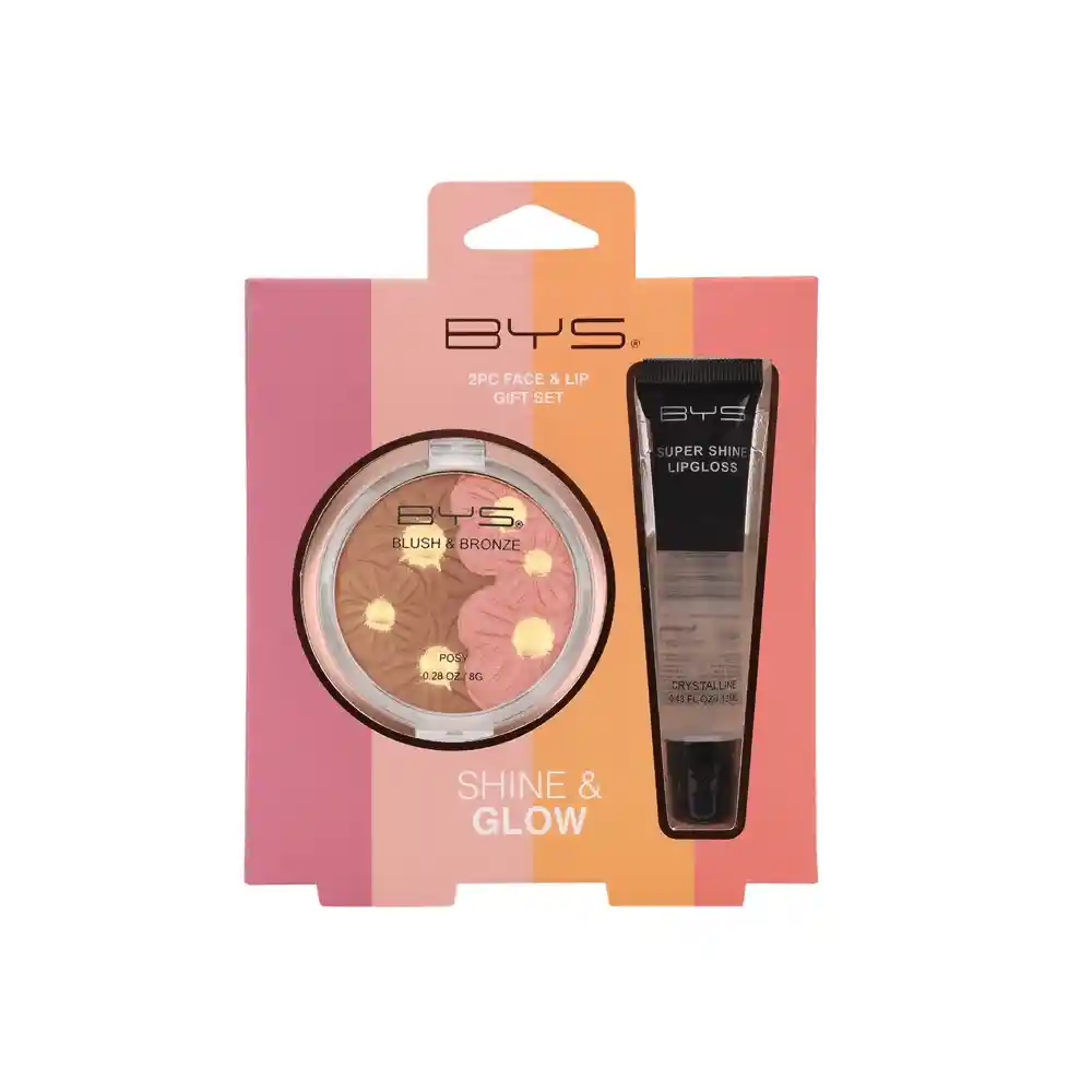 Kit Maquillaje Bys Shine Glow Bronze