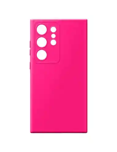 Silicone Case Samsung S24 Ultra Fuscia