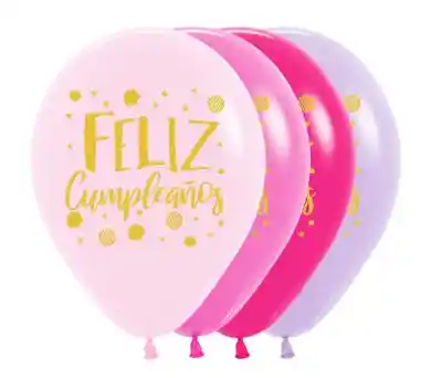 Bombas Feliz Cumpleaños Niña