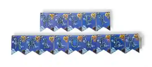 Halloween Guirnalda Happy Halloween Morada