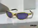 Gafas De Sol Oakley Gafas Metálicas, Lentes De Protección Solar, Gafas De Ciclismo, Plateado Lente Morado