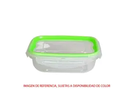 Tupper Recipiente Caja Rectangular Plastico Hermetico Capacidad 2.2l No 3 Kendy