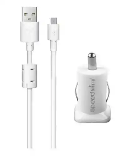 Cargador Usb De Carro 12v/24v Sg-23c V8 Speed