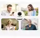 Camara Ip Wifi Vigilancia 360 Hd Espia Alarma App V380 Robot