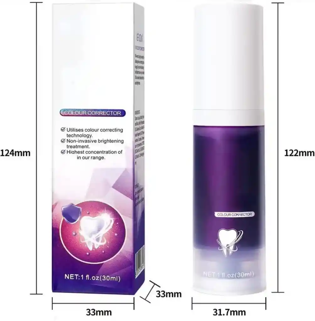 Blanqueador Dental Kit Crema Dental