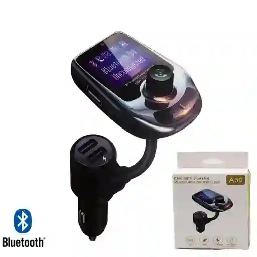 Modulador Carro Mp3 Bluetooth Celular 2 Puerto Usb Ref A30