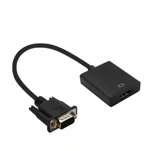 Convertidor Vga A Hdmi + Audio