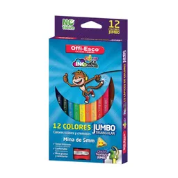 Colores Offi Esco X 12 Jumbo