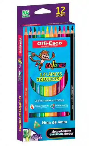 Colores Offi Esco X 12 Unidades