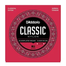 Encordado Guitarra Acustica Daddario Ej27n Nylon