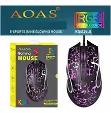 Mouse Tipo Gamer Aoas K10 Alámbrico