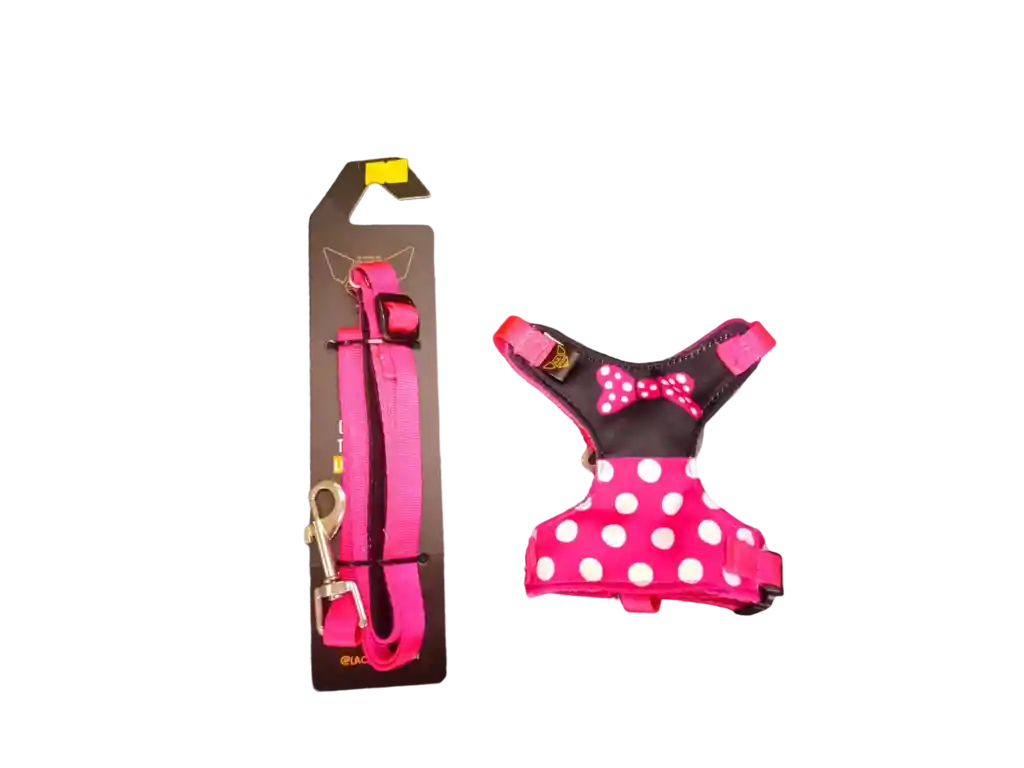 Pechera Ajustable Minnie Mouse Talla Xxs