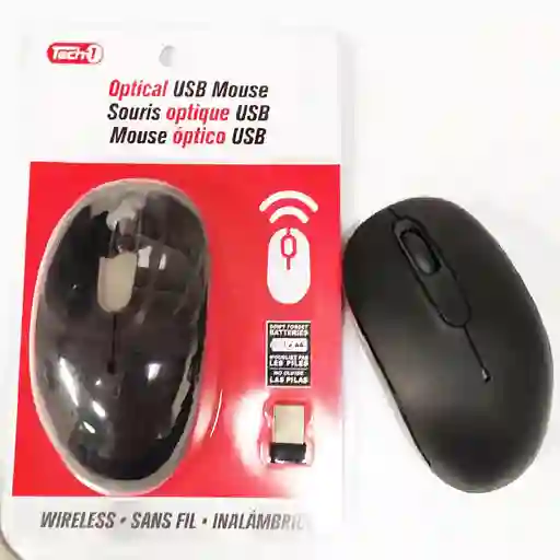 Mouse Inalámbrico Tech-1