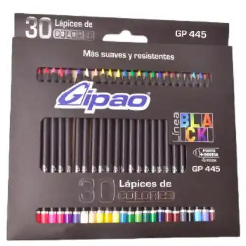 Colores Unipunta Gipao Linea Black X30