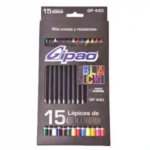 Colores Unipunta Gipao Linea Black X15