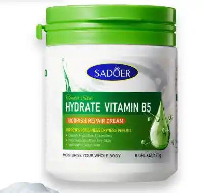 Crema Hidratante Con Vitamina B5 Piel Sencible Sadoer 170g Ref 689