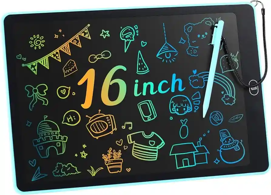 Tableta Lcd Digital Pantalla De 16 Pulgadas, Escritura, Aprendizaje Y Dibujo Para Niños