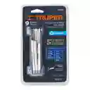 Juego De 9 Llaves Bristol Metricas Tipo Navaja