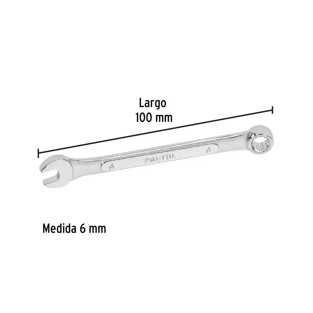 Llave Mixta 6mm