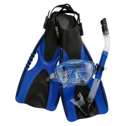 Set De Buceo Snorkel Careta Y Aletas Color Aletorio Seals