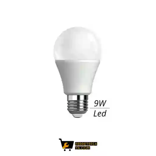 Bombillo E27 Led Ahorrador 9w Blanco 6500k