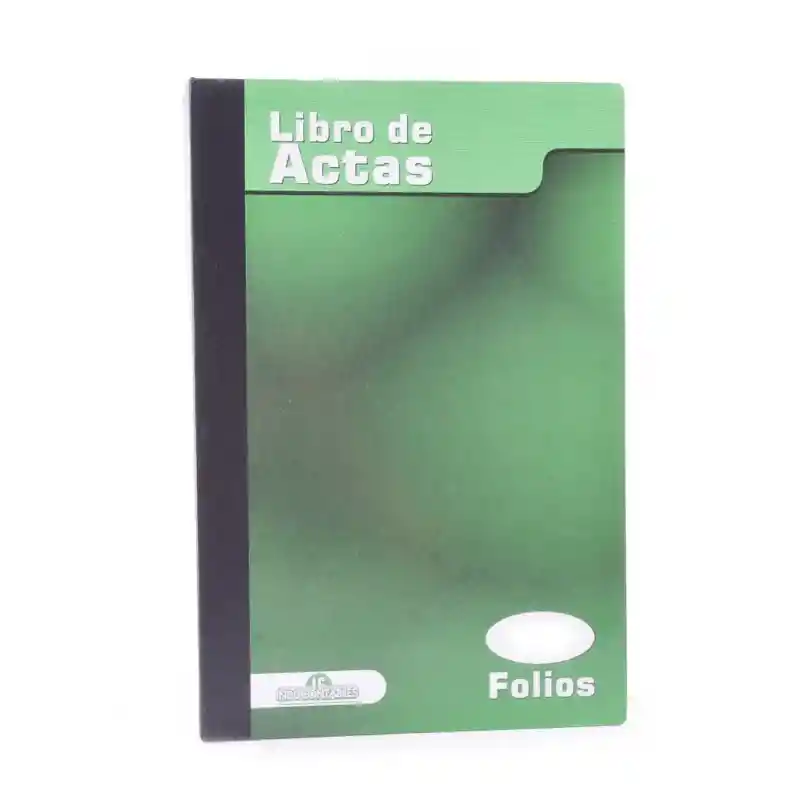 Libro De Actas De 100 Folios