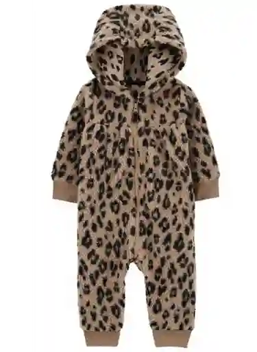 Pijama Sherpa Carters Animal Print - / 9 Meses