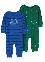 Pijamas Enterizas Ositos Carters / 0 Meses