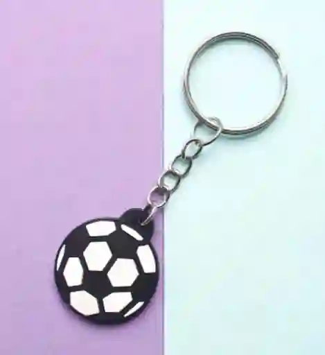 Llavero Diseño Pelota De Fútbol, Deportes, Deportista Para Hombre O Mujer Para Llaves