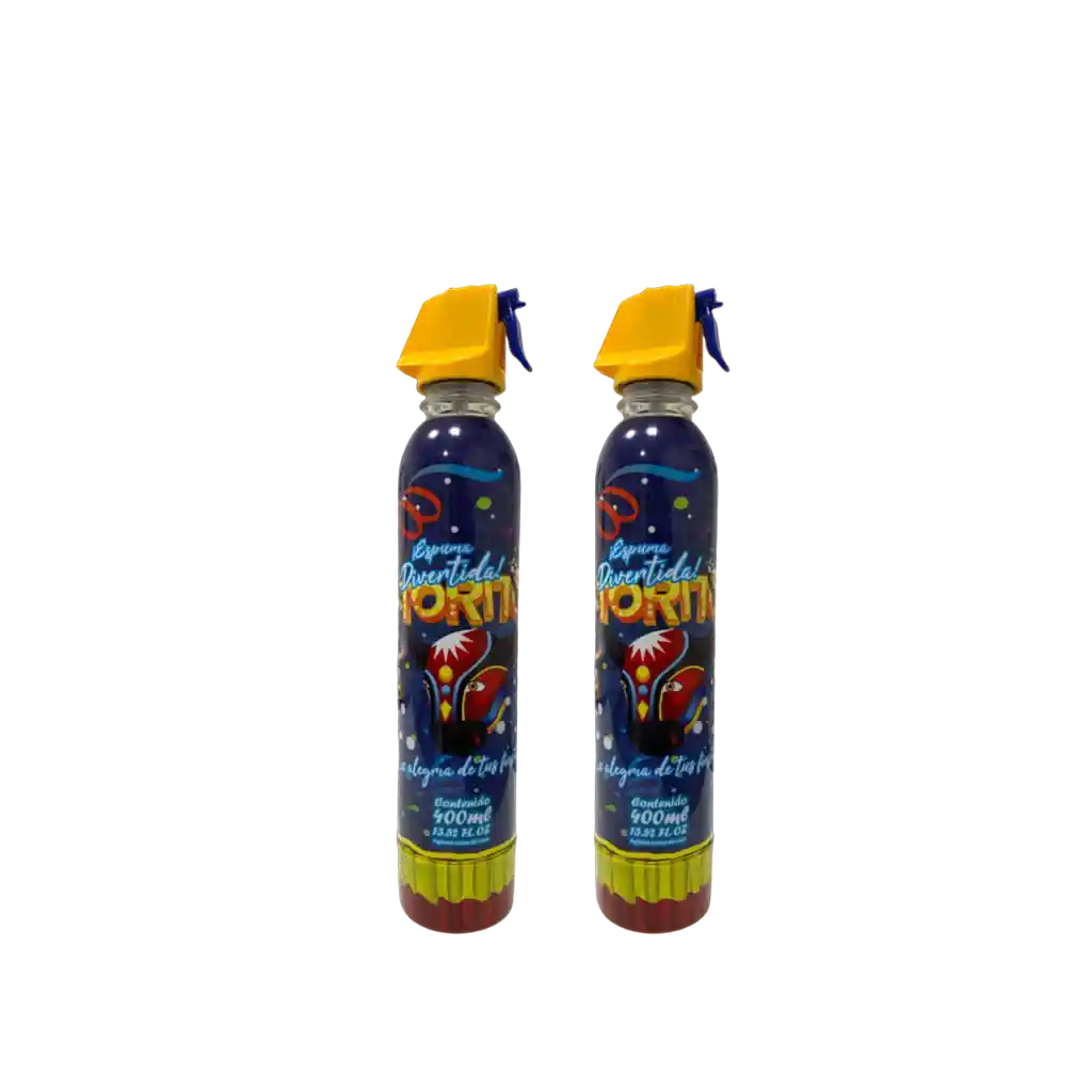 Hora Loca Espuma En Spray Para Fiestas 600ml