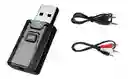 Receptor Y Transmisor Audio Usb Bluetooth 5.0 Tv Pc Vehículo