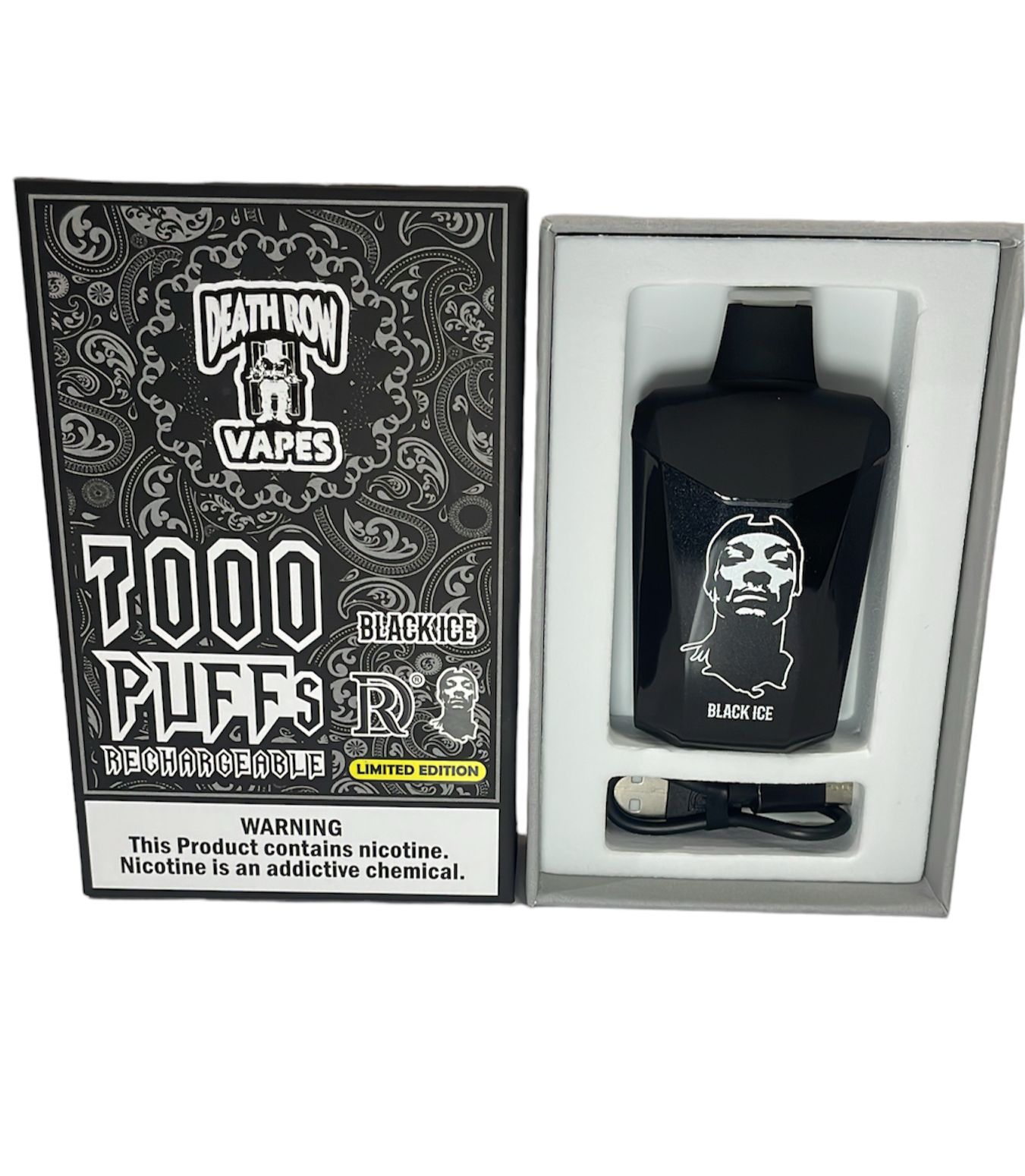 Black Ice Strain Death Row Snoop Dogg DR15K Puffs Disposable Vape – Lush  Ice – Smoking Vibes Australia 5000 Puffs