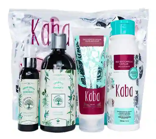 Kaba Kit Crecimiento Acelerado Para Cabello Graso