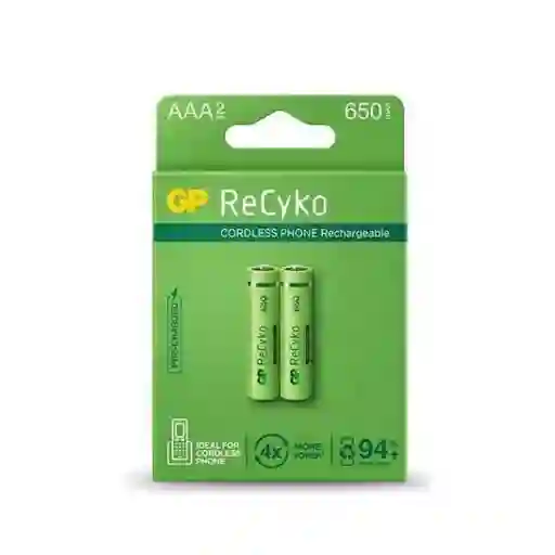 Pila Aaa Recargable Gp