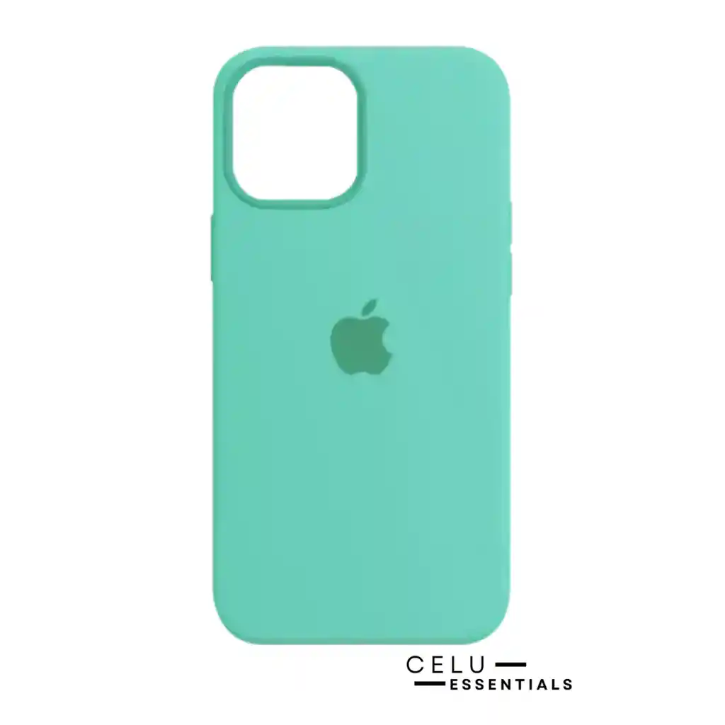 Estuche Iphone 15 Pro Max Silicona Turquesa