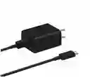 Cargador Samsung 45w Usb-c + Cable Usb-c A Usb-c