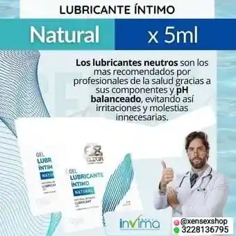 Sachet Lubricante Intimo Neutro 5ml