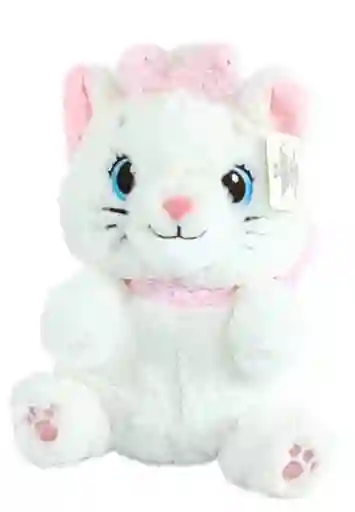 Peluche Gata Blanca Mediana